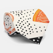 Cravate Rayures de tranche de citron bold (1) (Roulé)