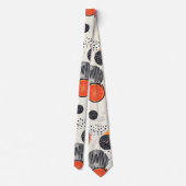 Cravate Rayures de tranche de citron bold (3) (Dos)
