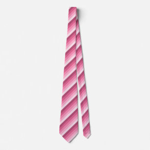 Cravate Rayures d'ombre rose