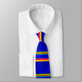 Cravate rayures groovy (Attaché)