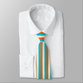 Cravate Rayures multicolores (Attaché)