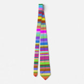 Cravate Rayures multicolores (Dos)