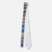 Cravate Rayures multicolores (Dos)