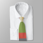 Cravate Rayures multicolores deux (Attaché)