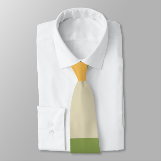 Cravate Rayures multicolores quatre (Attaché)