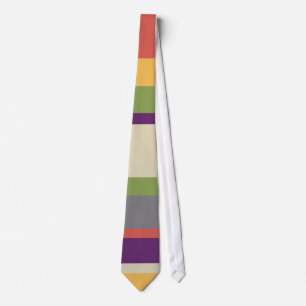 Cravate Rayures multicolores quatre