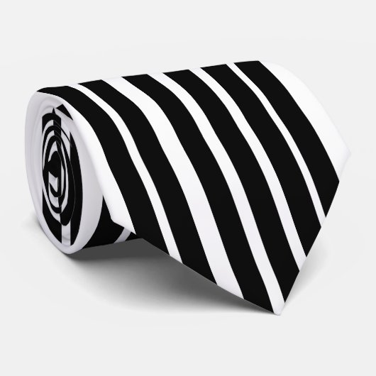 Cravate Rayures verticales (Roulé)