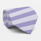 Cravate Rayures violettes (Roulé)