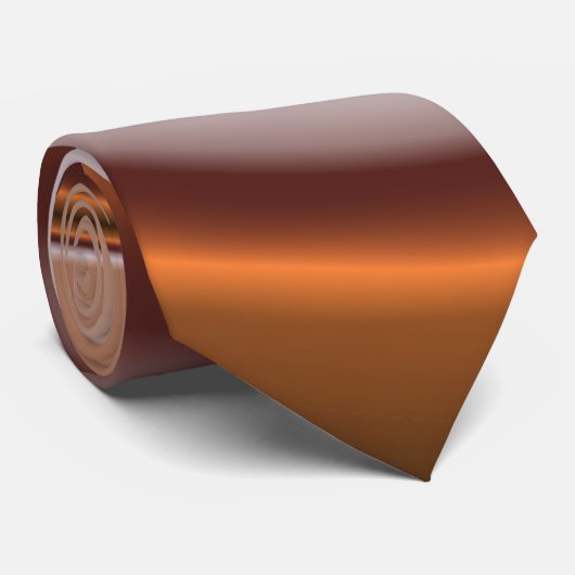 Cravate Real Life Yin Yang Copper (Roulé)