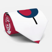 Cravate Rectangle du milieu du siècle (Roulé)