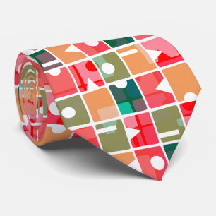 Cravate Rectangles Abstraites 120623