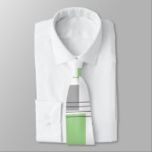 Cravate Rectangles et lignes Abstraites (Attaché)