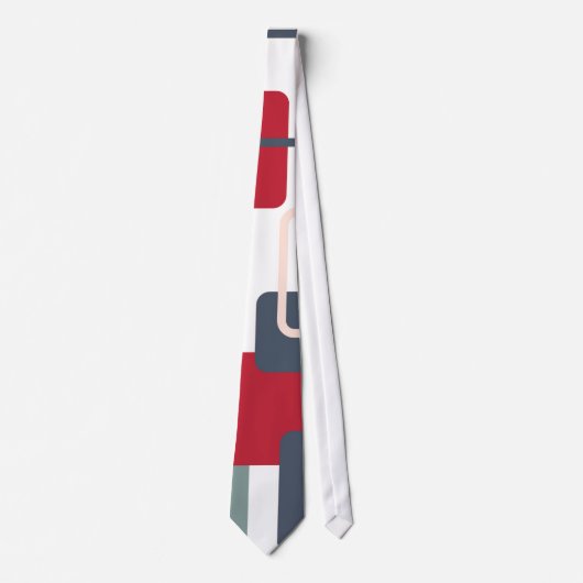 Cravate Rectangles modernes 4 d'Eames (Devant)