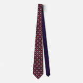 Cravate Red and Blue Stars Neck Tie (Devant)