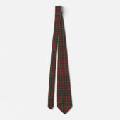 Cravate Red and Green Tartan Plaid (Dos)