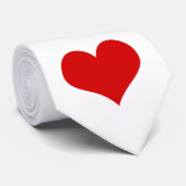 Cravate Red Heart (Roulé)