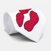 Cravate Red Hot Lips II (Roulé)