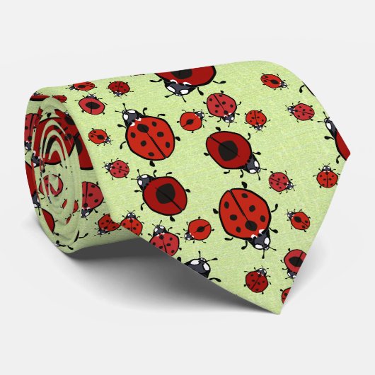 Cravate Red Ladybug (Roulé)