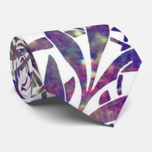 Cravate Red Leaves (Roulé)