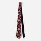 Cravate Red Lucky Clover 4 Shamrock Motif Feuille (Devant)