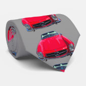 Cravate Red Mercedes Benz 300 SL Convertible (Roulé)