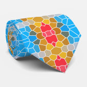 Cravate Red Orange Yellow Blue (Roulé)