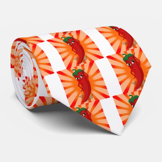 Cravate Red Pepper Superstar (Roulé)