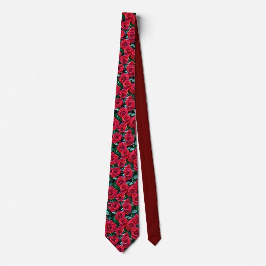 Cravate Red Rose (Devant)