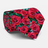 Cravate Red Rose (Roulé)