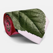 Cravate Red Roses and Leaves (Roulé)