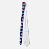 Cravate Red White and Blue Patriotic I Voted (Dos)