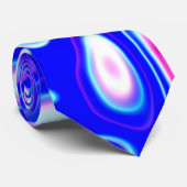 Cravate Réflexions framboises (Roulé)