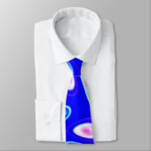 Cravate Réflexions framboises (Attaché)