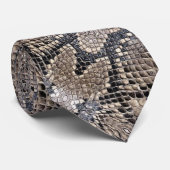 Cravate Regard de peau de serpent (Roulé)