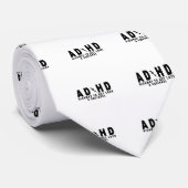 Cravate Regard de route d'ACDC TDAH hé un écureuil ! pièce (Roulé)