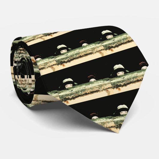 Cravate Regarde-moi ! (Roulé)