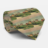 Cravate Regatta à Villerville par Gustave Caillebotte (Roulé)