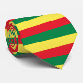 Cravate Reggae Rasta Vibrations (Roulé)