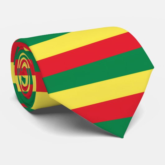 Cravate Reggae Reggae Rasta Roots (Roulé)