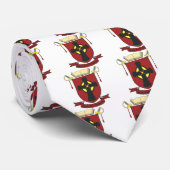 CRAVATE RÉGIMENT NOIR DE ROBE LONGUE (Roulé)