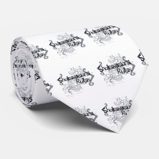 Cravate Règles de Shakespeare (Roulé)