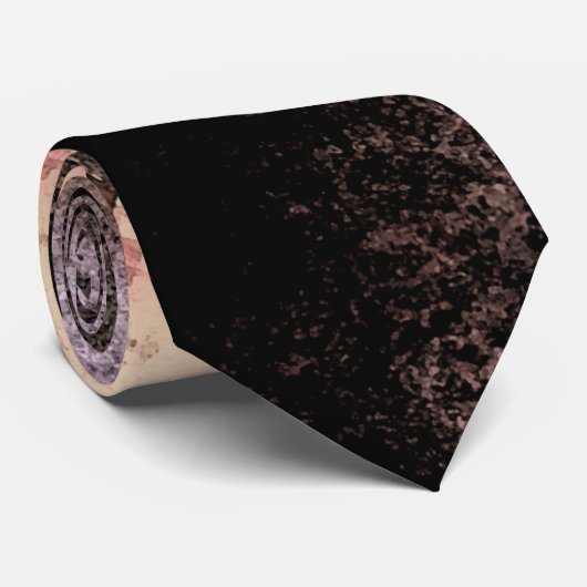 Cravate régulière Chic Fleur d'Amande (Roulé)