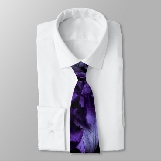 Cravate régulière Iris Violet (Attaché)