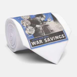 Cravate Réimpression de l'affiche britannique de guerre.