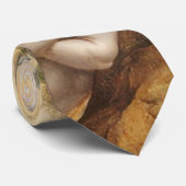 Cravate Religieux vintage, Saint Michael Defeats Lucifer (Roulé)