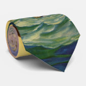 Cravate Religion vintage, Jésus Christ marche sur l'eau (Roulé)