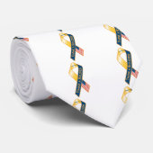 Cravate Remerciez un soldat (Roulé)