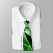 Cravate Remplissage de couleur en dégradé vert Dessin en p (Attaché)