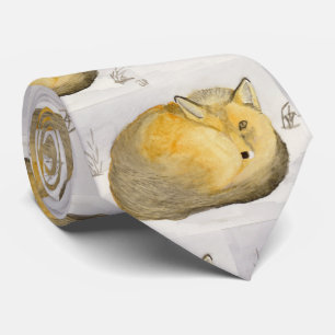 Cravate Renard rouge