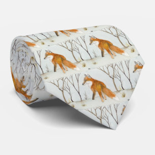 Cravate Renard rouge